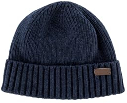 Barbour Men's Carlton Beanie Hat - Navy
