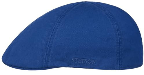 Stetson Gorra Texas con Protección UV Mujer/Hombre - Gorro Ivy de algodón Sol Visera Verano/Invierno - L (58-59 cm) Azul Royal