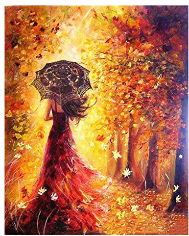 KANKOO Pintura por Numeros Adultos Pinturas por Numeros Pintura por números Personalizada Juegos de Pintura para Adultos Artes y artesanías para Adultos