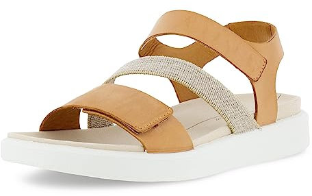 ECCO Damen Flowt W Sandals, Lion, 43 EU