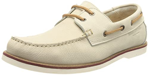Marc O'Polo Herren Mod. Nadal 2C Bootsschuh, Hellgrau, 44 EU
