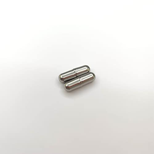 daasigwaa 2Pc Magnetic Stir Bar for Self Stirring Mug,Auto Magnetic Coffee Mug,Self Mixing Stainless Steel Cup (Stainless Steel)