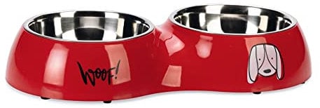 Karlie Hundenapf Jairo 960 ml rot Dinner Set 2 x 480 ml