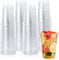 Aspect Plastic Cups Disposable - 100 Pcs, 7 Oz Clear Plastic Glasses Perfect for Water Coolers, Drinking Events, Travel, Offices, Home, Party, Wedding, Cocktails, Christmas, Beverages, Picnic
