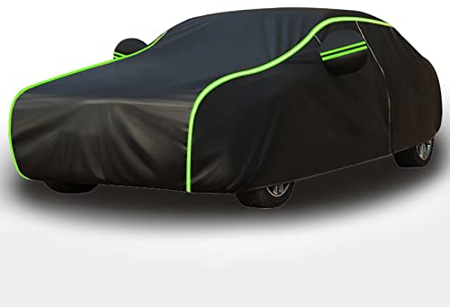 Autoplane Winter Atmungsaktiv füR Peugeot 207/207 CC /207 SW, Autoabdeckung Outdoor Winter, Autoplane Wasserdicht, MaßGeschneiderter Autoabdeckung, mit ReißVerschluss (Color : 1, Size : 207 CC Conv