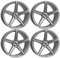 4x MB Design Felgen KV1S 9.0Jx21 ET35 5x112 Silber kompatibel mit BMW 2 i8 X1 X2 X3