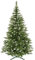 SPRINGOS Albero di Natale Artificiale Pino Diamante Neve Artificiale Coni Veri 120 cm