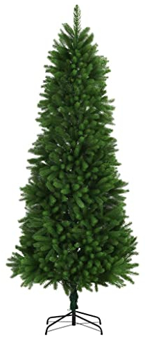 Premium Weihnachtsbaum künstlich wie echt 240 cm Spritzguss | Künstlicher Tannenbaum Christbaum aussen & innen