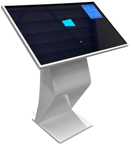 TouchMaster ProInteractive: Intelligenter Touch Display Kiosk für maximale Benutzerfreundlichkeit (weiß)