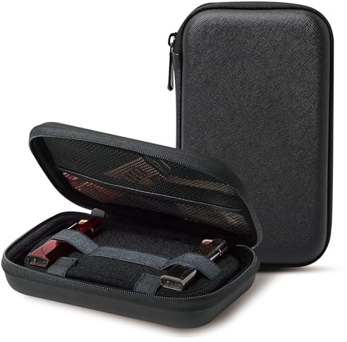 Marvero Geruchsdichter Aufbewahrungskoffer mit 4 Röhren, Geschenk Set Premium Stash Box,Aufbewahrungsbehälter passt in die Tasche, ideal für Reisen (20 x 11 x 3 cm)