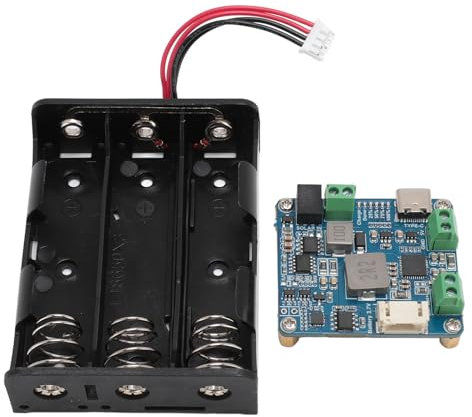GOWENIC 6V-24V Solar Power Manager, PCB MPPT 5V 3A Ausgang Typ C, Solarpanel-Netzteil USB-Lade-Power-Management-Modul