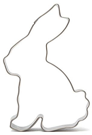 Ausstechform für Osterhasen, Gemüse, Keksform, Backzubehör, Edelstahl, Fondant, Backgeschirr, Ausstechformen, Kinder, groß