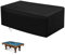 BKDWSK 7/8/9ft Billardtisch Abdeckung wasserdichte Staubdichter Billard-Abdeckung mit Kordelzug für Billard, Billardtisch, Staubschutz, wasserdichte,Black-7ft/225 * 116 * 82cm
