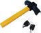 Rynli Steering Wheel Lock, Universal T-Bar Car Lock Anti-Theft Device for Car Security Steering Wheel Locks, Ideal for Cars Vans Trucks Heavy Duty Steering Lock with 2 Keys