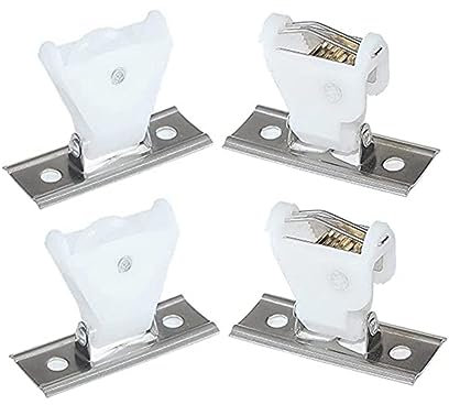 ABOOFAN 1 Set Venetian Blind Lock Cord Lock Blind Roman Blind Cord Stopper Venetian Blind Hardware Roman Blind Cord Lock Mechanism Austrian Shade Cord Lock Roman Blinds Pom Plastic White