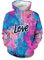 Generisch Valentinstag Hoodie Herren Oversize Sweatjacke 2025 Y2K Streetwear Kapuzenjacke mit Kapuze Lang Sweatshirt Kapuzenpullover Pullover Casual Sweatshirt Langarm Casual Kapuzenpullover