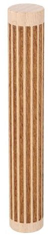 QUARKZMAN Rouleau en Bois d'Argile 4 Motif de Lignes Droites Rouleaux en Bois Outils de Poterie Rouleaux de Texture en Bois pour La Cuisson de L'Argile Pâte à Modeler Diy