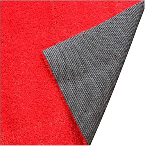 Pelouse de simulation extérieure Remplacement extérieur du gazon artificiel, facile à nettoyer, tapis de gazon synthétique, zone de piscine, salle de sport en faux gazon, rouleau d'herbe avec trous de
