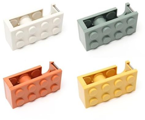 4 Stück Klebebandabroller, Klebebandschneider, Lern- Und Bürobedarf, Klebebandzubehör, Kreativer Klebebandabroller