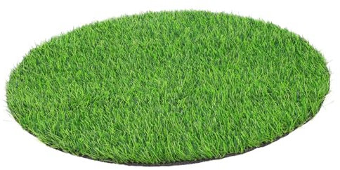 UPKOCH Schachtdeckel Dekoration Rasen Tischsets Künstliche Glyzinien Kunstrasen Runde Teppiche Für Wohnzimmer Graswand Grasteppich Rund Kunstrasen Schachtdeckel