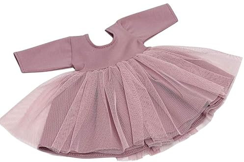 Puppenkleidung 34–38 cm, 100 % Baumwolle, handgefertigt, für Miniland, Minikane und Paola Reina Gordis Puppen, Tüll, Geburtstagsgeschenk für Mädchen