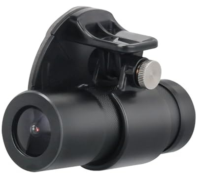 Telecamera portatile WiFi VSYSTO per casco da bici e moto, accensione/spegnimento automatico, lente HD 1080P grandangolare da 150° con visione notturna, action camera, sensore G, registrazione in loop