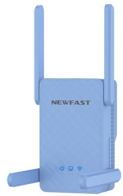NEWFAST Repetidor WiFi 3000Mbps Amplificador Señal WiFi AX3000 Repetidor WiFi6 5.8/2.4GHz, Puerto Gigabit, 4 Antenas, WPA3, IEEE802.11ax/AC/b/g/n
