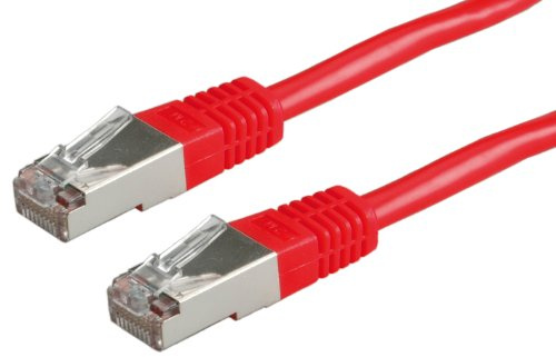 Value | S/FTP (PIMF) Patch Cord | Cat.6 | Red | 1 m