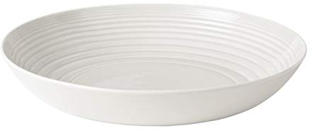 Royal Doulton Gordon Ramsay Maze GRMZWH21791 30cm Serving Bowl White, Stoneware, Stone