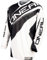 O'NEAL | Motocross-Jersey Langarm | MX Enduro | Gepolsterter Ellbogenschutz, V-Ausschnitt, atmungsaktiv | Element Jersey Racewear V.15 | Erwachsene | Schwarz Weiß | Größe L