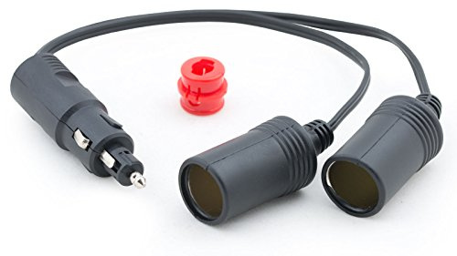 Zigarettenanzünder 2-Fach Verteiler 12V 24V Adapter 10A | Für Zigarettenanzünder-Stecker & Haushalt | ISO-zertifiziert | DIN-geprüft | 24 Volt
