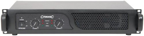 AMP31 - PPX300 2 x 150Wrms PPX-SERIES POWER AMPLIFIER 19'' RACKMOUNT 2U FAN COOLING 6.3MM JACK XLR SOCKETS GROUND LIFT BRIDGE MODE CLIP LIMITER LOW PROFILE INSTALL