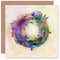 Wee Blue Coo Tiny Planet City Budapest Ungarn Skyline Aquarell Geburtstagskarte Grußkarte