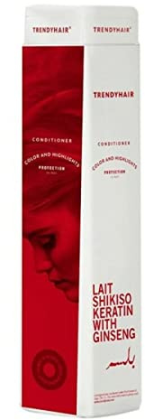 TRENDY HAIR 981-30447 Shikiso Keratin & Ginseng Lait 300 ml for adults, designed for everyday use, 300 ml, size 300