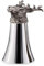H.Bauer jun. Edelstahlbecher Sturzbecher Figur Hirsch 200ml - Schnapsbecher Edelstahl Jagd Wald Tiermotiv - ein Highlight zu jeder Party, Jungesellen-Feier, für Jäger, Sammler oder als Geschenk