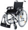 Leichtgewicht-Rollstuhl Bischoff & Bischoff Pyro Light Silbermetallic 43 cm Sitzbreite