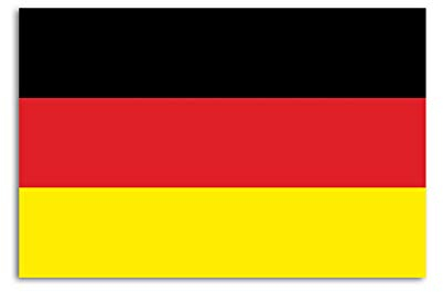 Premium Aufkleber Deutschland Fahne Flagge Sticker Autoaufkleber Waschstrassenfest und UV-Beständig