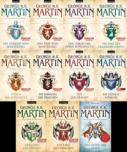 Das Lied von Eis und Feuer Game of Thrones Geschenk Set (Taschenbuch/Deutsch) inkl. Lesezeichen