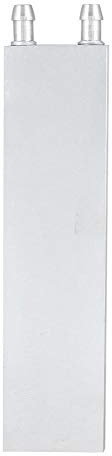 Wassergekühlter Block, Kühlkörper aus Aluminiumlegierung, Kühlflüssigkeitskühler, geeignet für Computer-CPU, Wasserkühlung, industrielle Schaltschrankkühlung(40x80mm)
