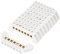 10 pezzi 7 fori design a ponte Morsettiere Morsettiere Morsettiera rapida Morsettiera di distribuzione elettrica Vite Connettore morsettiera in ottone