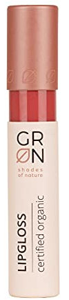 G R N shades of nature [GRÜN] Biokosmetik Lipgloss peach - Farbbrillanz für verführerische Lippen - gute Haltbarkeit, kein Kleben - talkfrei - 7 ml