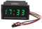 Auto elektronische Uhr, DC 4.5V-30V Wasserdichte staubdichte Digitalanzeige Auto Auto elektronische Uhr(Grün)