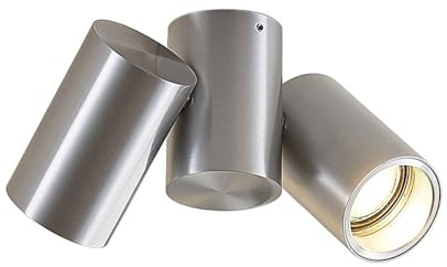 Arcchio Deckenlampe Gesina (Modern) in Alu aus Aluminium (2 flammig, GU10) - Deckenleuchte Lampe Wohnzimmerleuchte