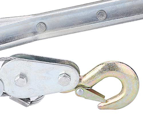 Dioche Argano Manuale a Fune, Argani a Cricchetto, Argano Manuale Estrattore di Filo Corda a Cricchetto stringere Strumento a Mano PARANCO VERRICELLO(2T)
