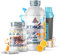 AS American Suplement | Pack L-Carnitina + HardCore Fat Burner | 1 litro | Naranja | Combinación que Ayuda a Definir Músculo, Perder Peso y Reducir el Apetito
