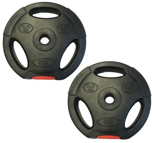 FXR Sports Tri Grip Vinyl 2.5kg Weight Plates