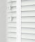 Real Wood Venetian Blind [White, 120cm Width x 120cm Drop, Tape]