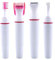 Epilatore sopracciglio donna rasoi,rasoio elettrico viso donna epilatore elettrico trimmer donna viso per depilazione viso, labbra e naso depilatorio viso baffi (bianco 2)