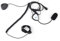 Areyourshop Finger PTT Motorcycle Helmet Headset MIC for Radio Kenwood Retevis TYT Baofeng