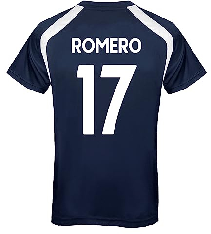 Tottenham Hotspur FC Mens Romero 17 Poly T-Shirt Navy XXL